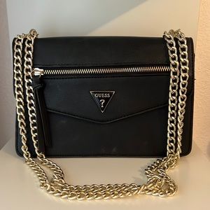 Guess Gold Chain Purse